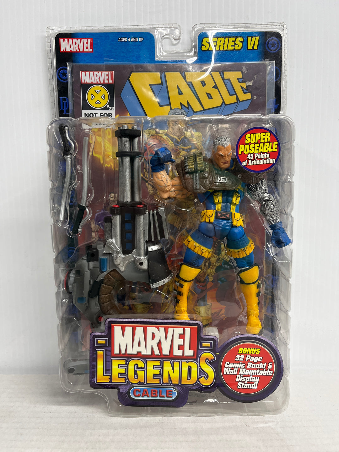 Marvel Legends Series VI Cable Action Figure