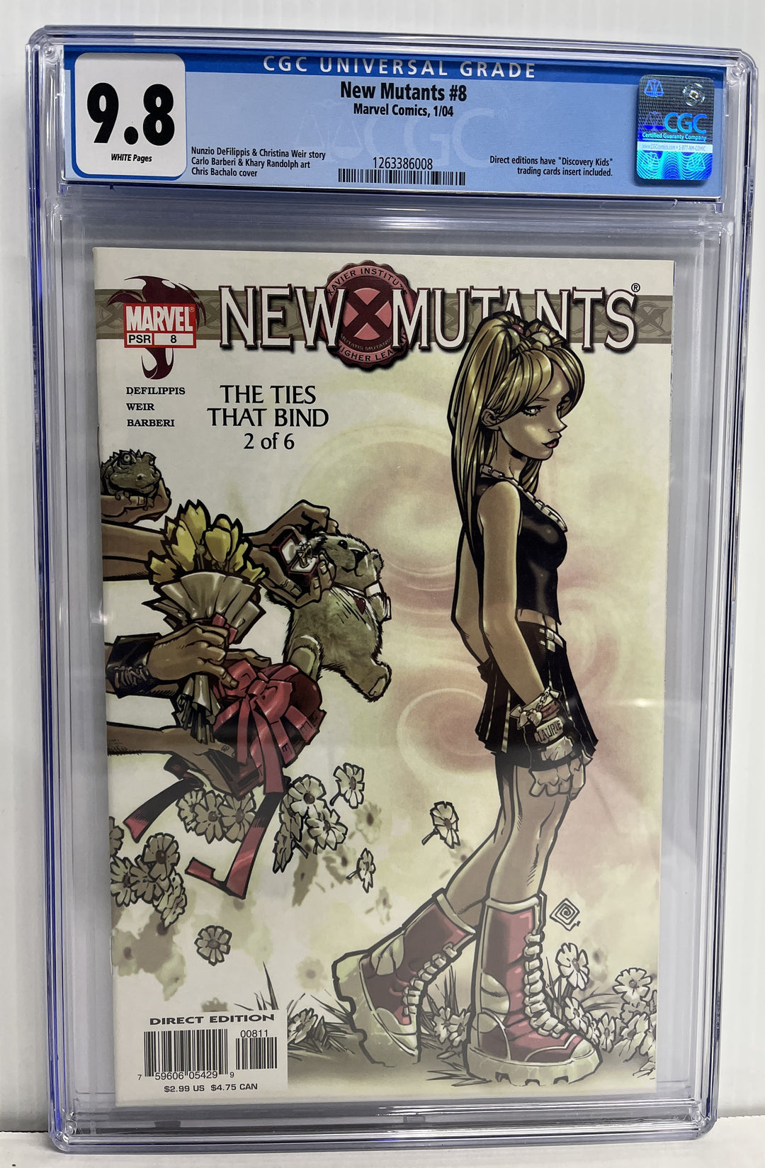 New Mutants #8 CGC 9.8
