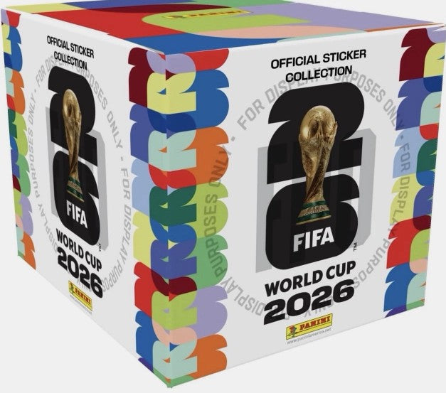 2025-26 Panini World Cup Soccer Sticker Box (50 Ct)