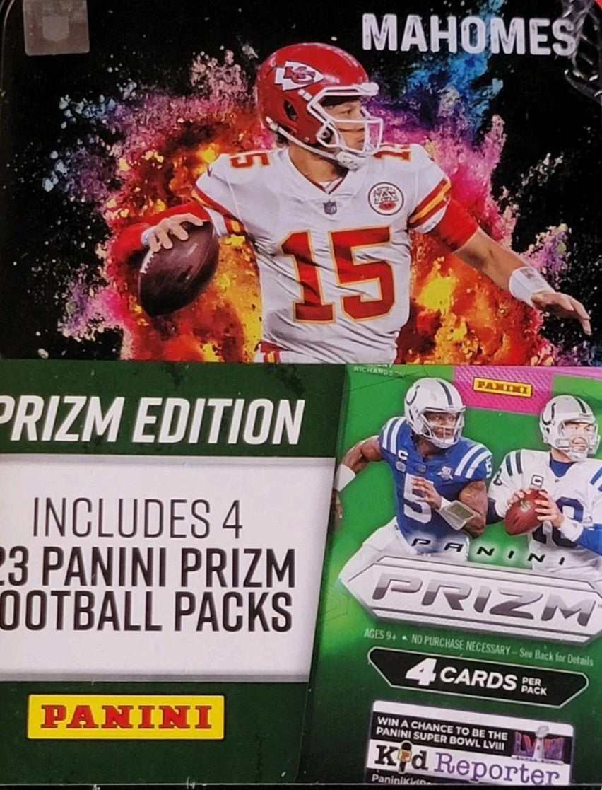 2023 Panini Football Patrick Mahomes Prizm Tin