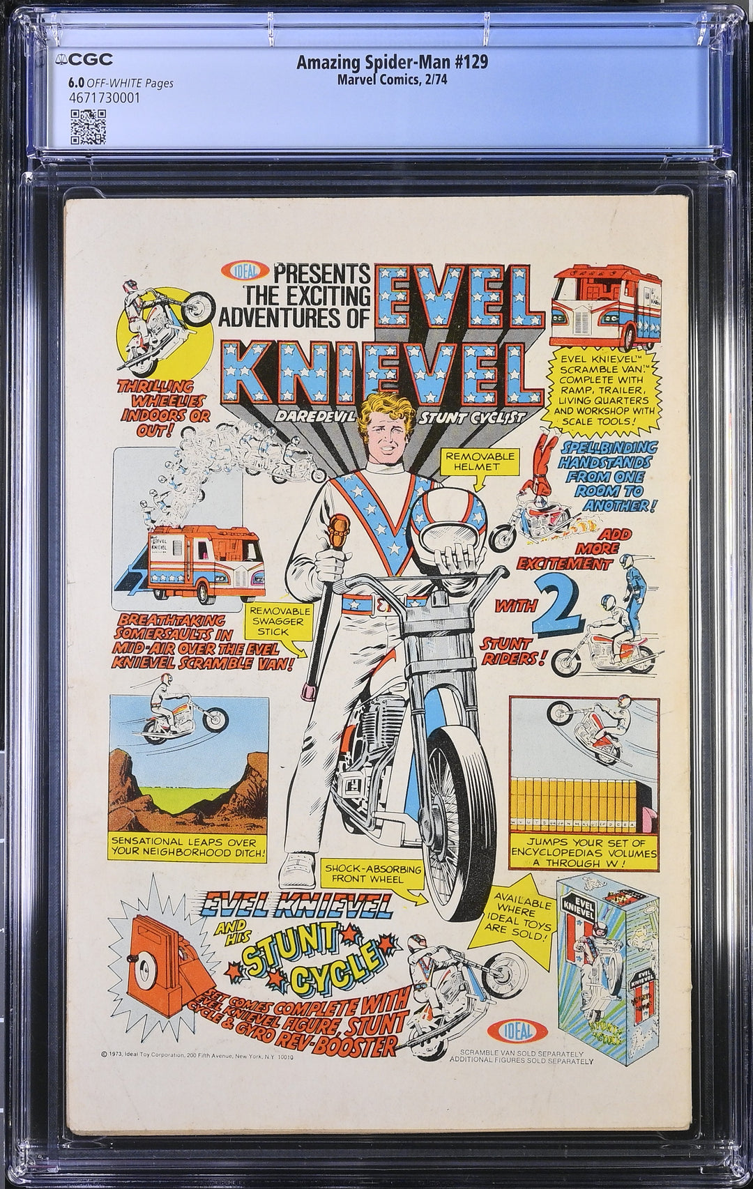 Amazing Spider-Man #129 CGC 6.0