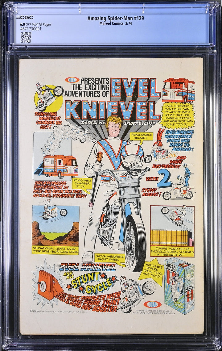 Amazing Spider-Man #129 CGC 6.0