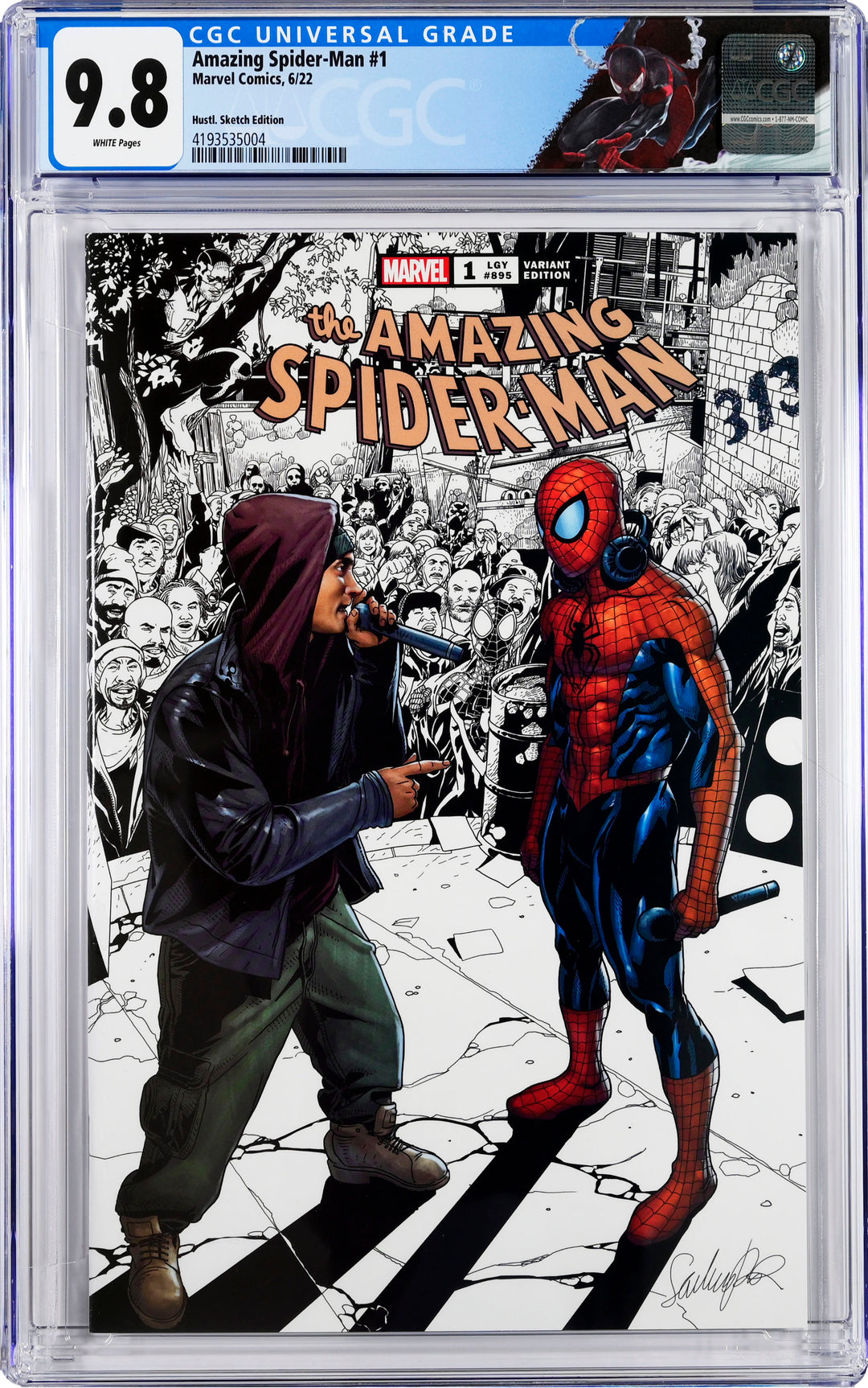 Amazing Spider-Man #1 "Eminem Spotlight" Variant Cover CGC 9.8
