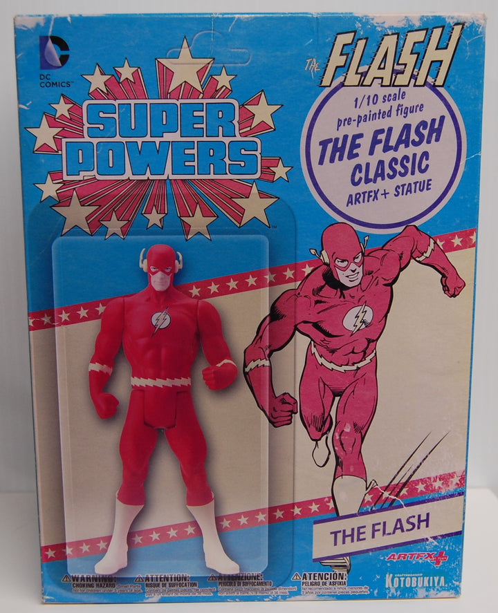 Kotobukiya DC Comics Super Powers - The Flash Classic Costume 1/10 Scale ARTFX+ Statue 2015