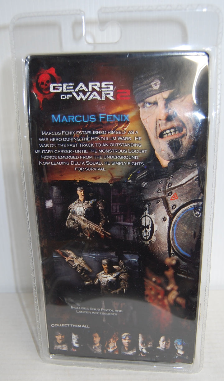 NECA 2009 Player Select - Gears of Wars 2 - Marcus Fenix 7" Figure