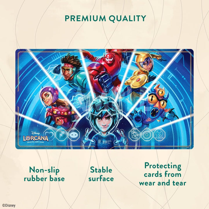 Disney Lorcana TCG: Archazia’s Island Playmat - Big Hero 6: We Could Be Immortals