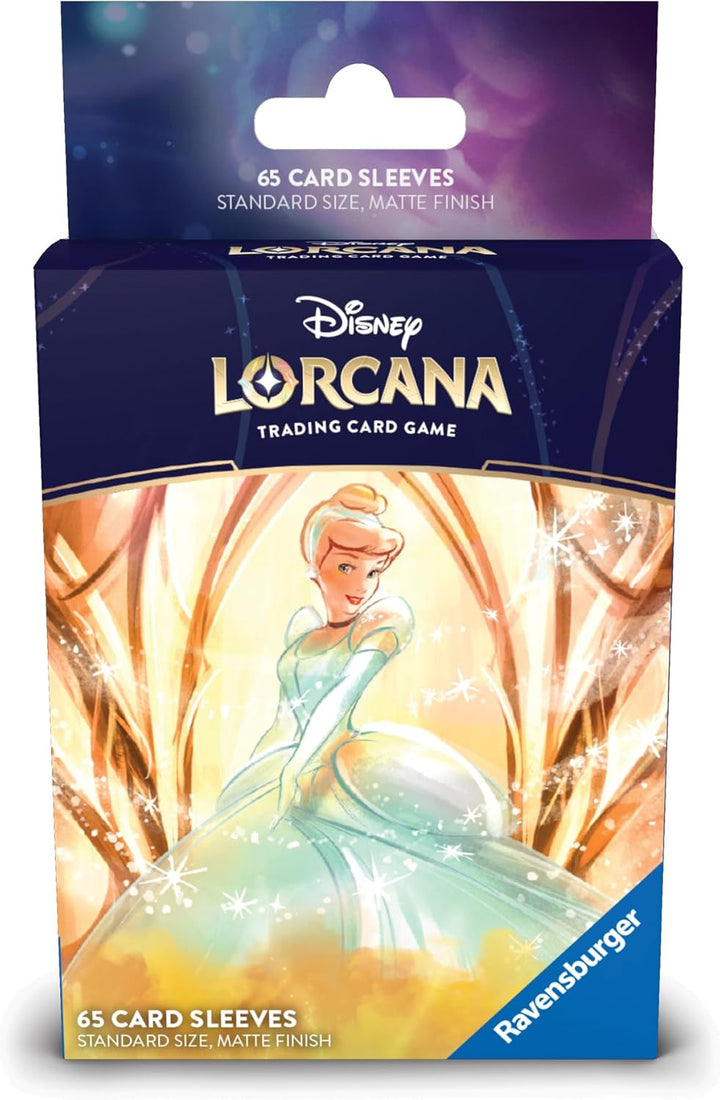 Disney Lorcana TCG: Archazia’s Island - Card Sleeves: Cinderella - Ballroom Sensation (65 Ct)