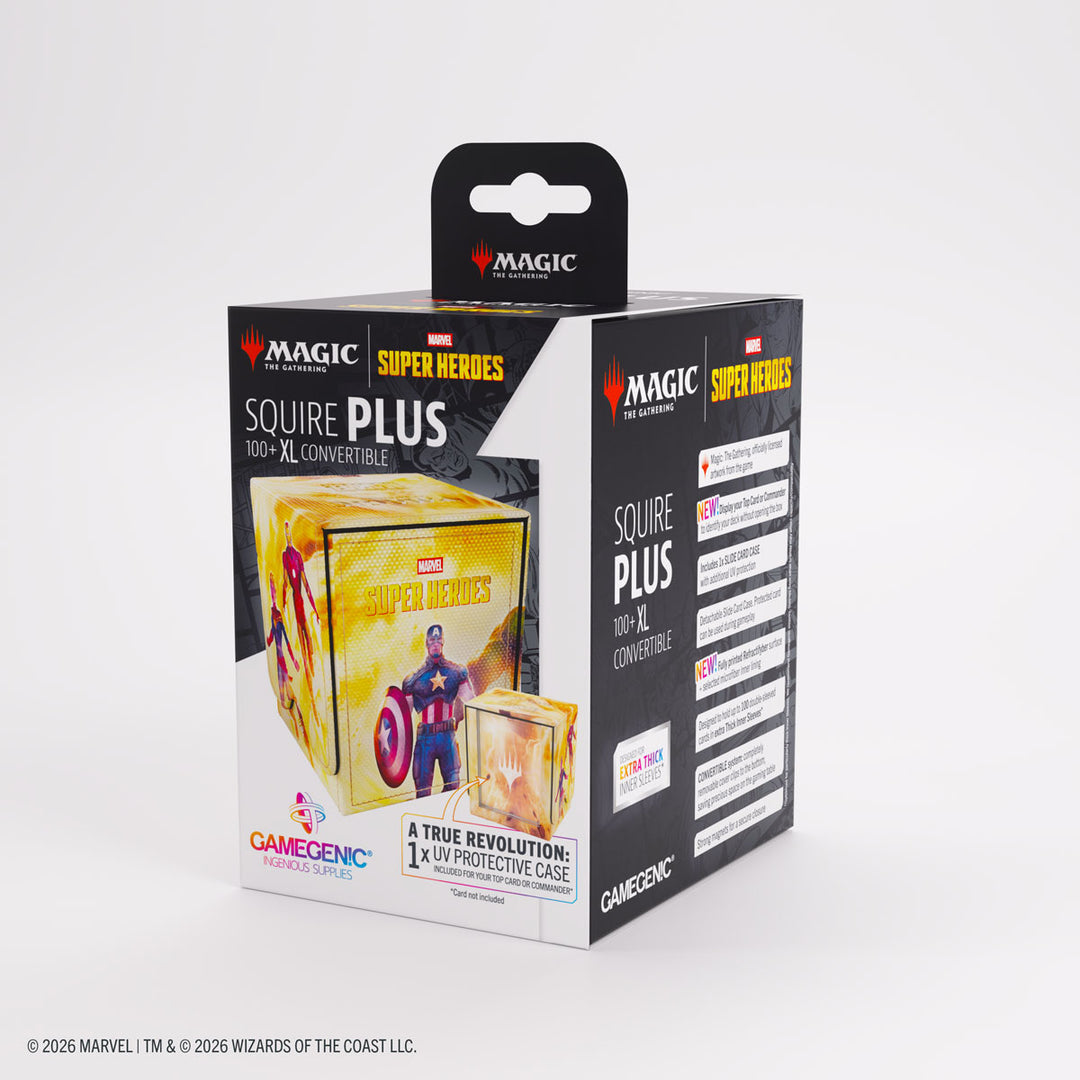Magic: The Gathering: Marvel Super Heroes: Squire PLUS 100+ XL Deck Box - Door of Destinies