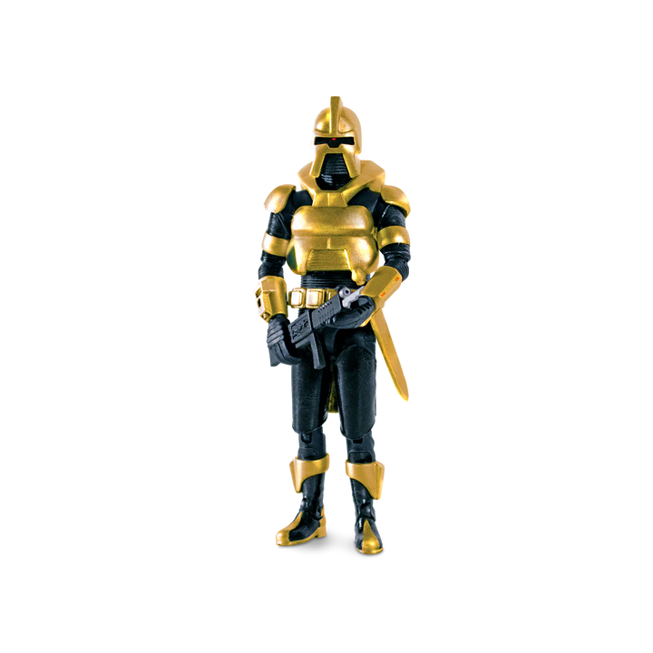 Battlestar Galactica 1978 Cylon Command Centurion (Gold) Wave 1 3 3/4-Inch Action Figure