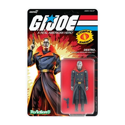 G.I. Joe Arctic Destro (Movie) 3 3/4-Inch ReAction + Figure