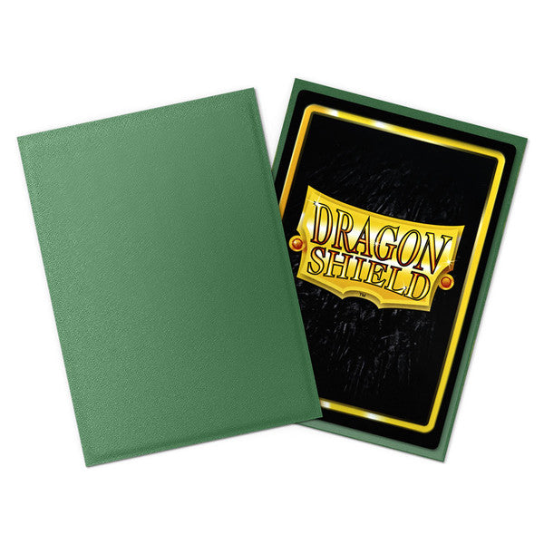 Dragon Shield Card Sleeves - Standard Matte: Non-Glare Forest Green (100 Ct)