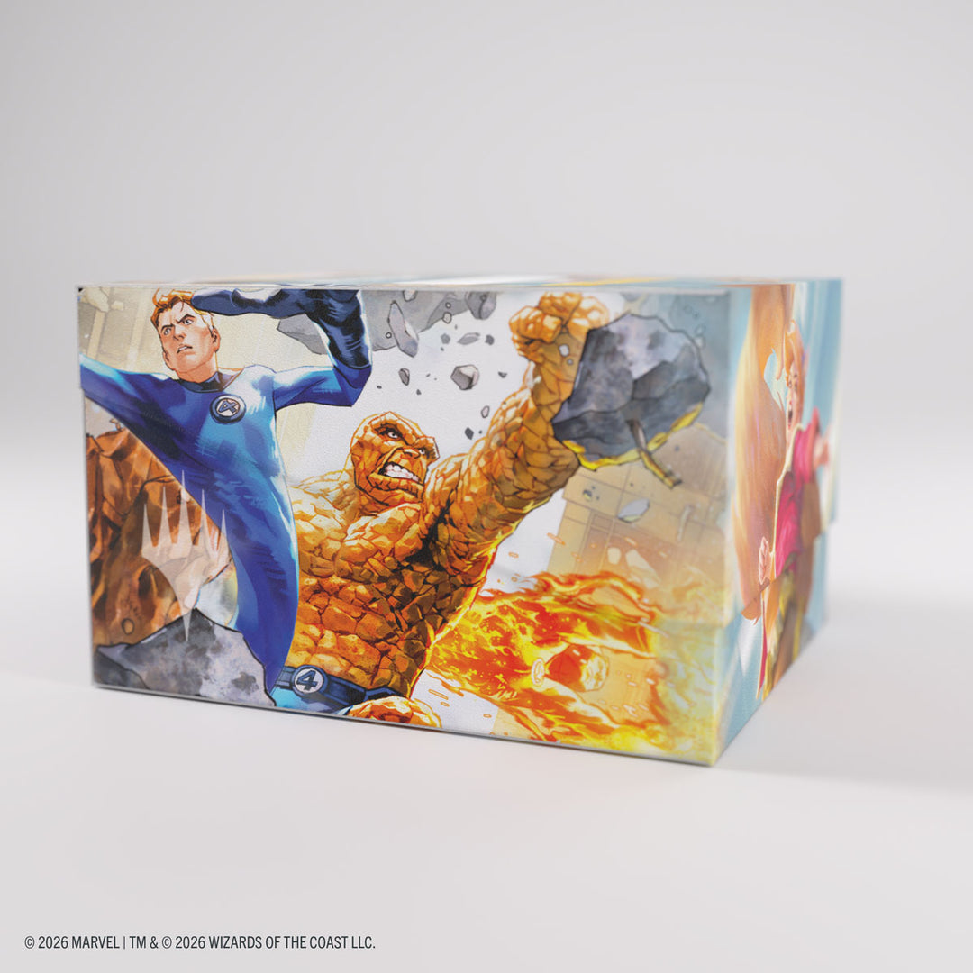 Magic: The Gathering: Marvel Super Heroes: Soft Crate 100+ XL Deck Box - The Fantastic Four/Go Nuts!
