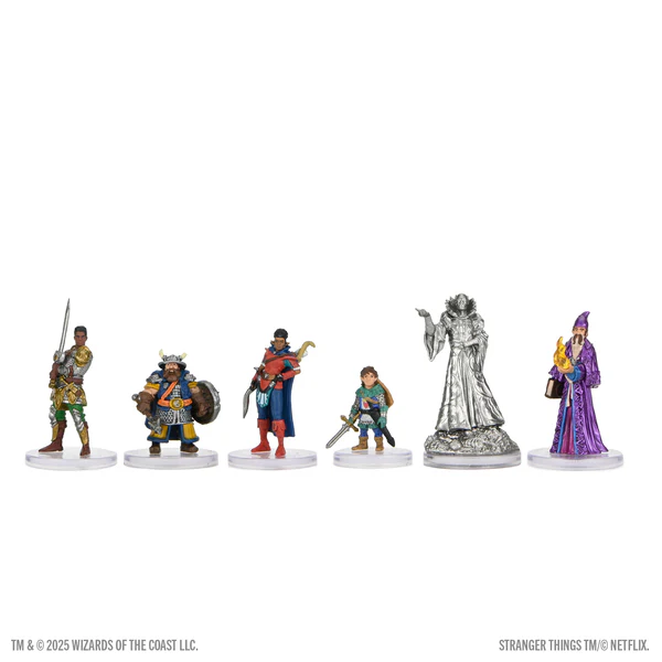 D&D: Stranger Things: Pre-painted Miniatures - Heroes of Hellfire