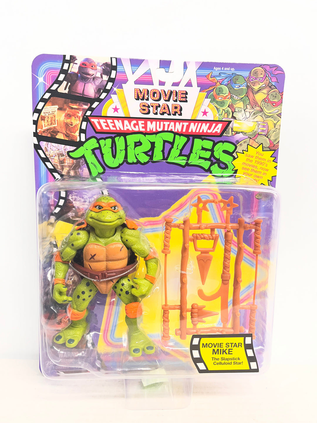 Teenage Mutant Ninja Turtles Movie Star Mike Action Figure