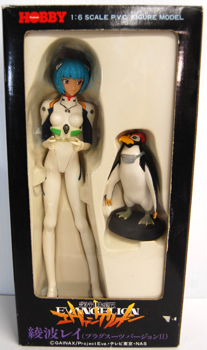 Evangelion Collection - Ayanami Rei Plug Suit Version II w/ Pen 1:6 Scale PVC Figure Model