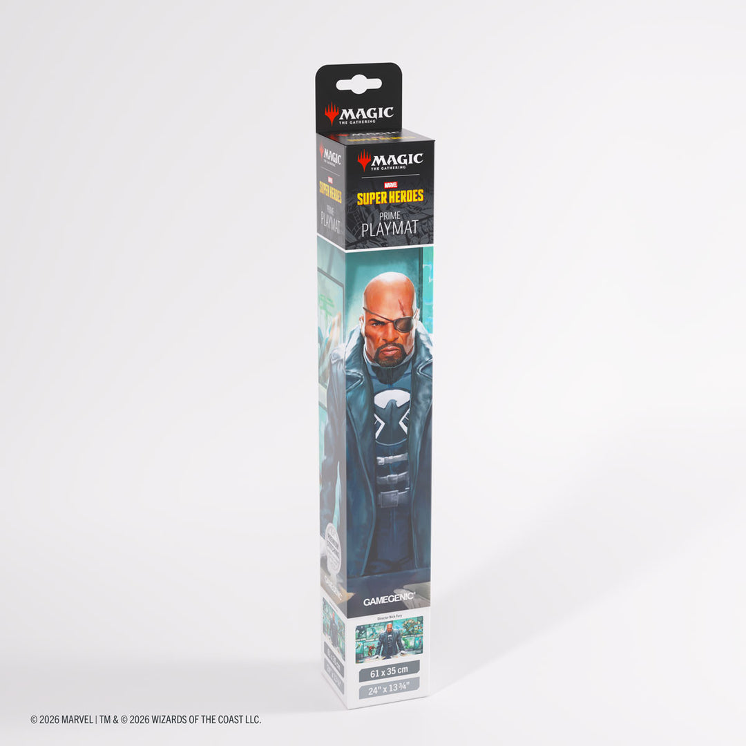 Magic the Gathering: Marvel Super Heroes Prime Playmat - Director Nick Fury