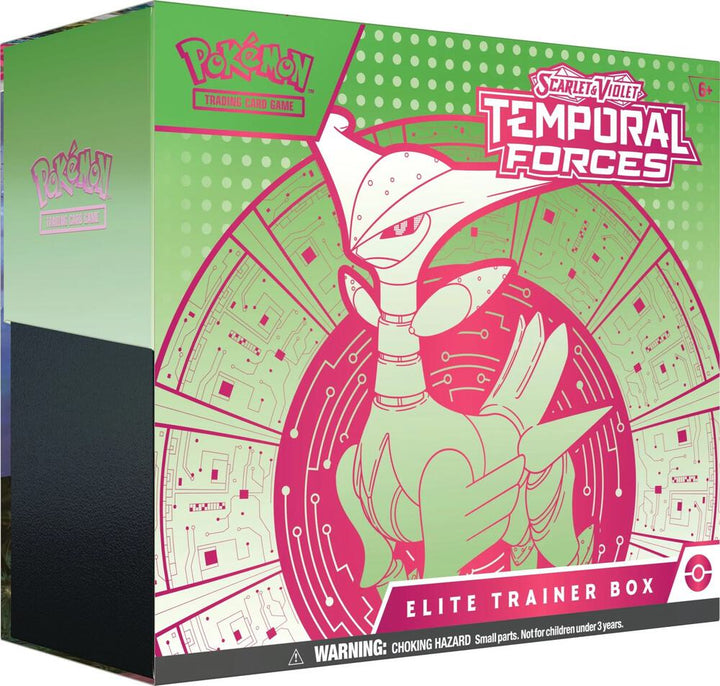 Pokémon TCG: Scarlet & Violet 5 - Temporal Forces Elite Trainer Box - Iron Leaves