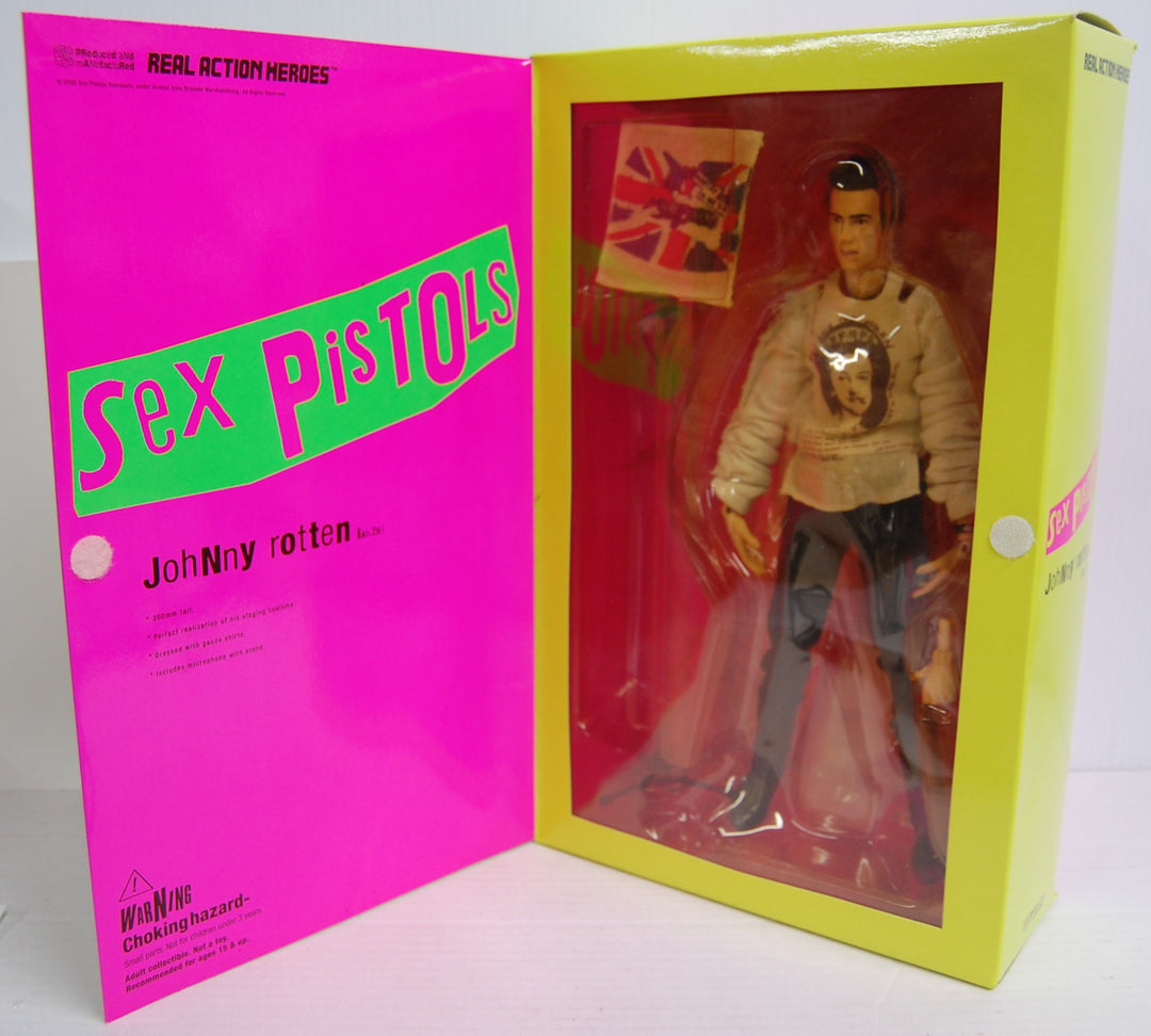 Real Action Heroes RAH.263 - Sex Pistols Johnny Rotten 12" Figure (Used)