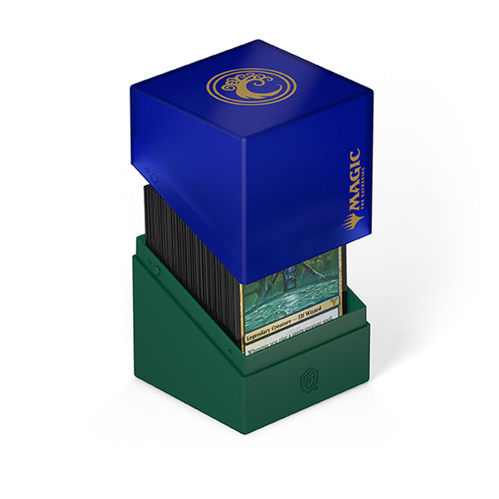 Ultimate Guard Deck Case - Boulder 100+ - MTG Guild Summit: Simic