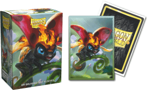 Dragon Shield Card Sleeves - Art: The Burnbug - Brushed