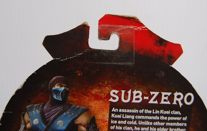 Mortal Kombat Sub-Zero 6” Figure MK9 20th Ann. 2011 Jazwares