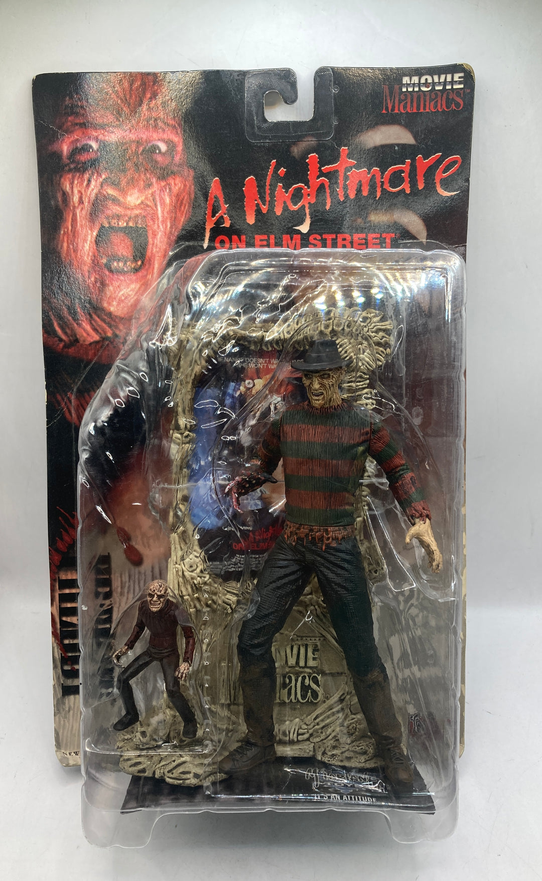 Freddy Krueger Action Figure Bloody Movie Maniacs Series 1 - McFarlane Toys