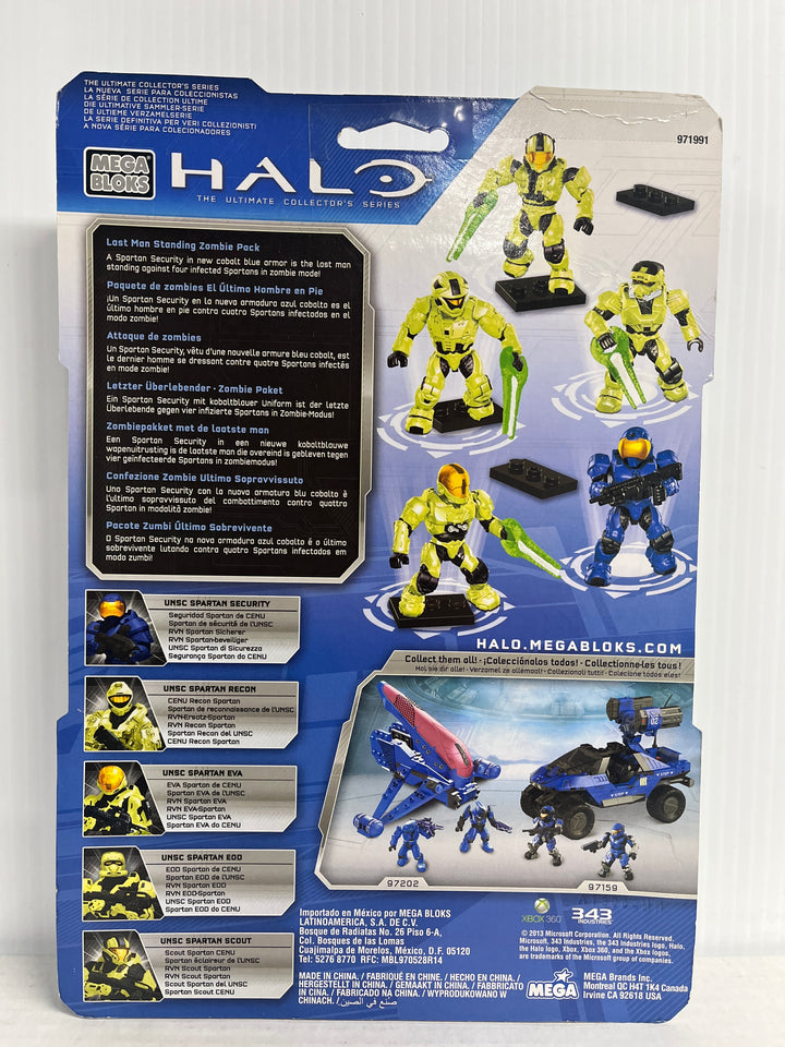 Halo Last Man Standing Zombie Pack - Damaged Box