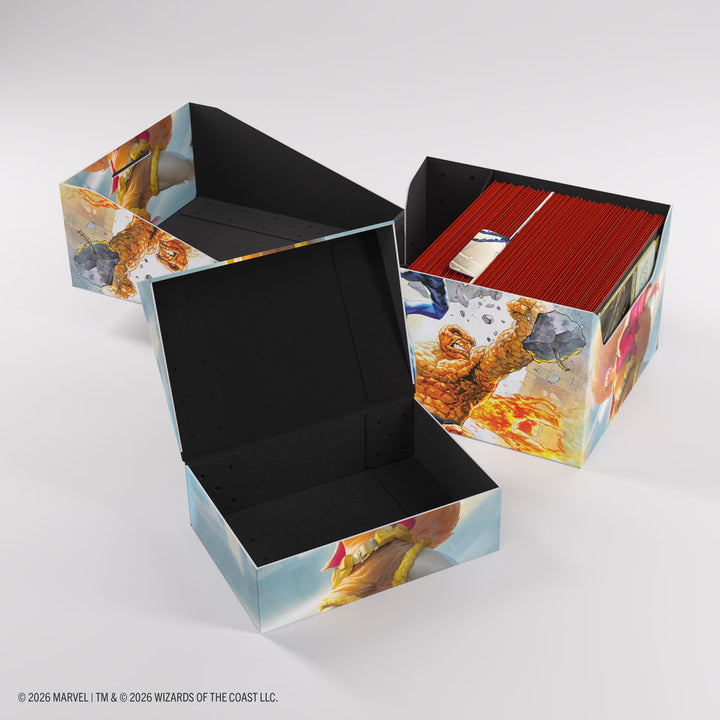 Magic: The Gathering: Marvel Super Heroes: Soft Crate 100+ XL Deck Box - The Fantastic Four/Go Nuts!
