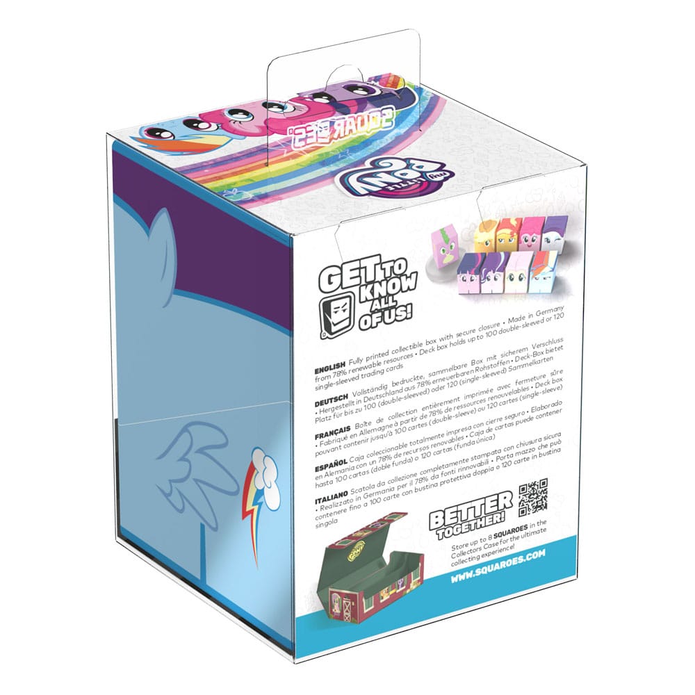 Squaroes: Deck Box - MLP Friendship is Magic - Rainbow Dash