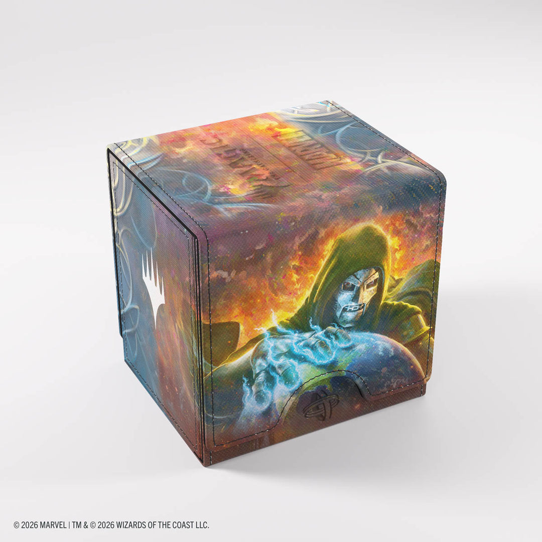 Magic: The Gathering: Marvel Super Heroes: Sidekick Pro 100+ XL Deck Box - Doom Reigns Supreme/Loki Laufeyson
