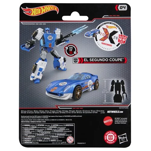 Transformers x Hot Wheels Collaborative El Segundo Coupe 5-Inch Figure
