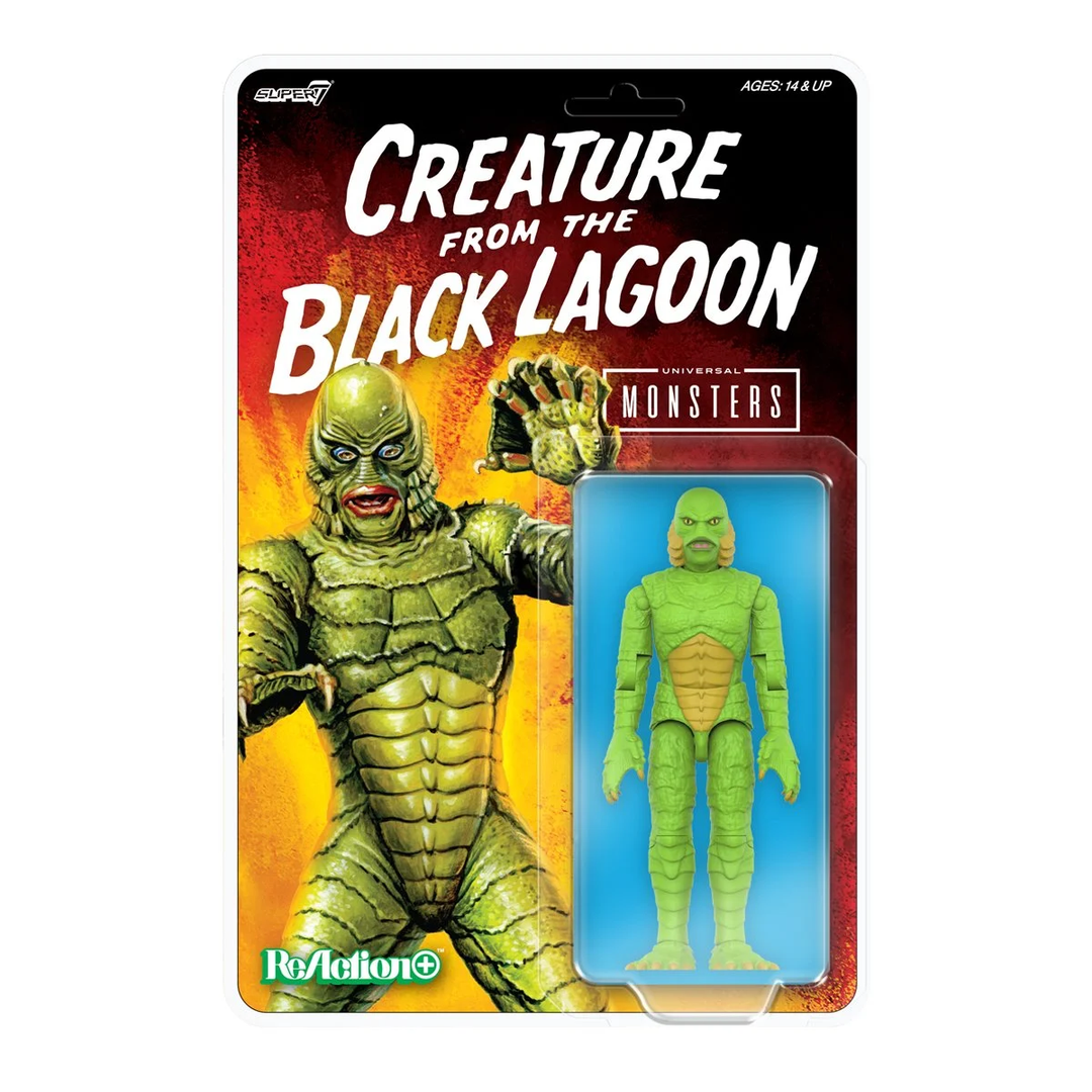 Universal Monsters Creature from the Black Lagoon 3 3/4-inch ReAction+ Figure