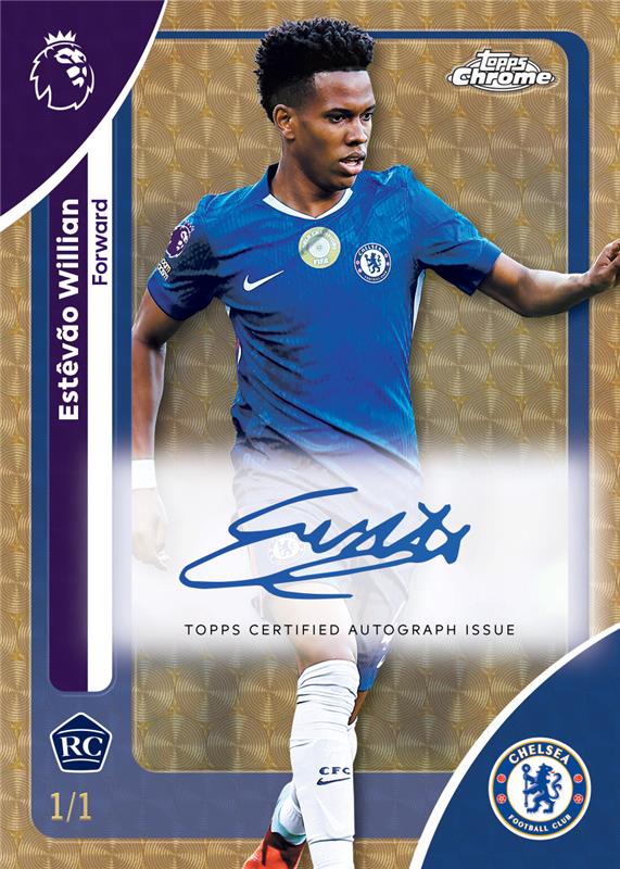 2025-26 Topps Chrome English Premiere League Soccer Value Box SE