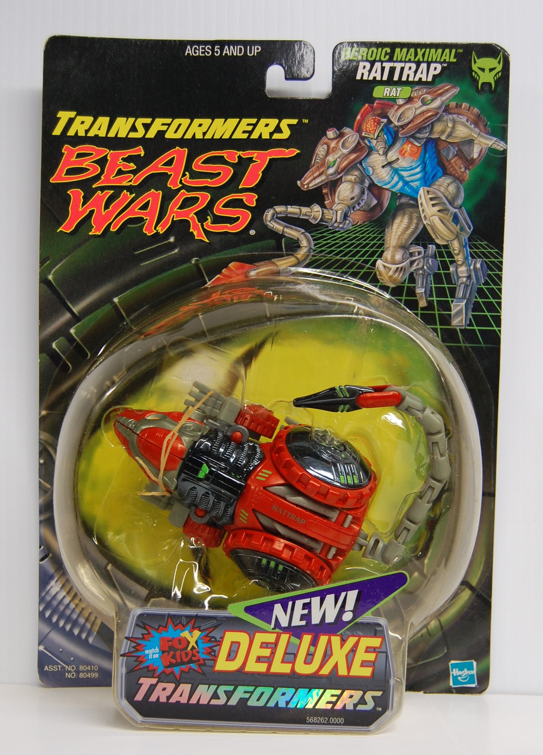 Transformers Beast Wars Heroic Maximal Rattrap Deluxe Edition Transmetals