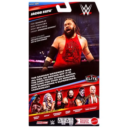 WWE Elite Collection Series 125 Jacob Fatu Action Figure