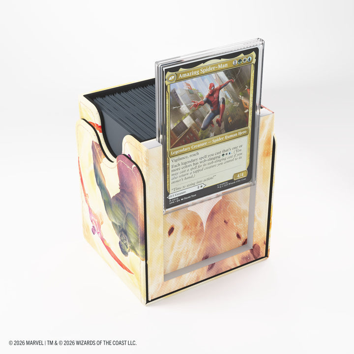 Magic: The Gathering: Marvel Super Heroes: Squire PLUS 100+ XL Deck Box - Door of Destinies