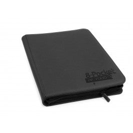 Ultimate Guard Zipfolio - 8-Pocket - Xenoskin Black