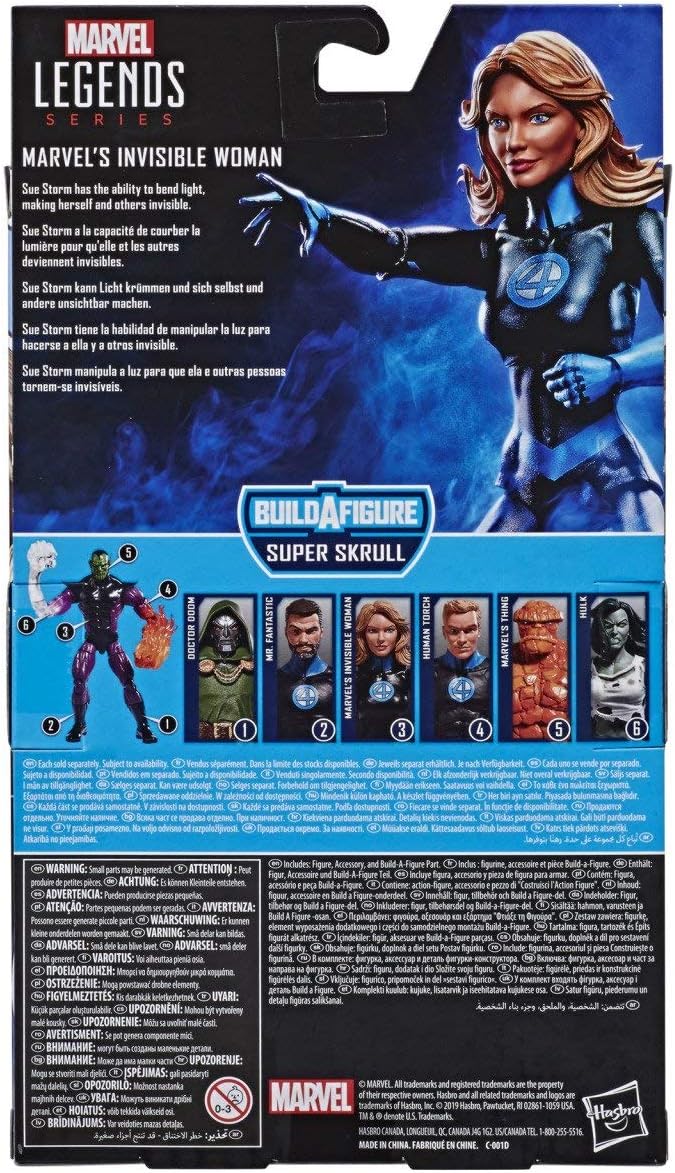Marvel Legends Fantastic Four Marvel's Invsible Woman Action Figure