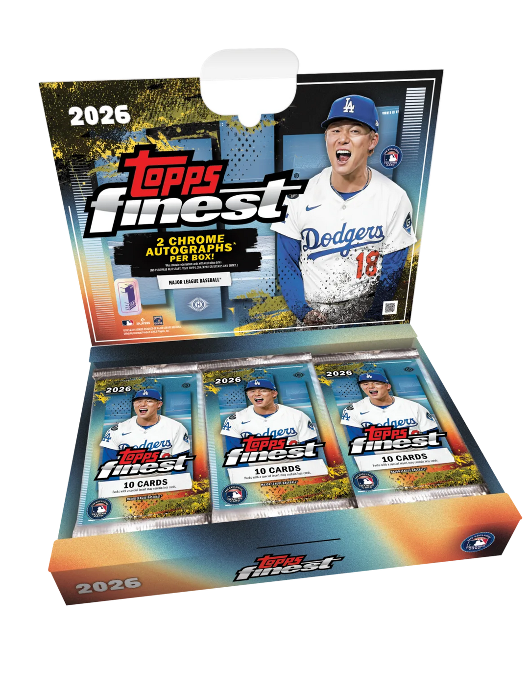 2026 Topps Finest Baseball First Day Issue Box