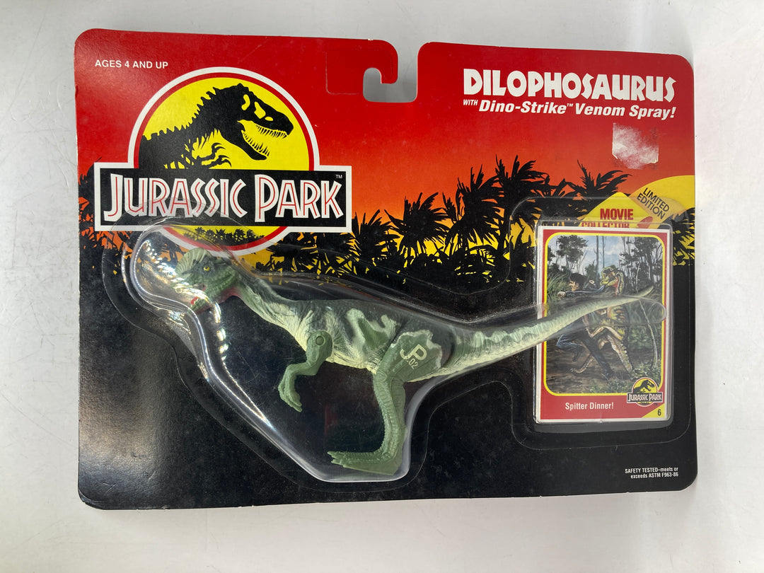 Jurassic Park Dilophosaurus with Dino-Strike Venom Spray 1993