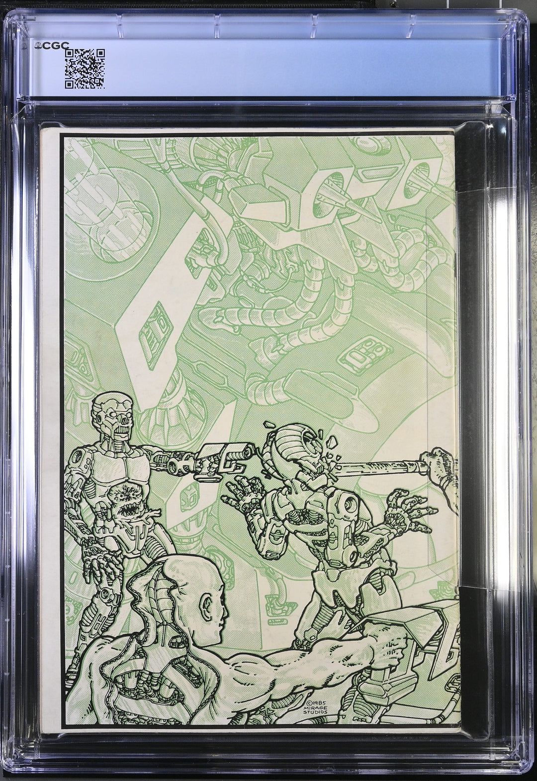 Teenage Mutant Ninja Turtles #4 CGC 7.0