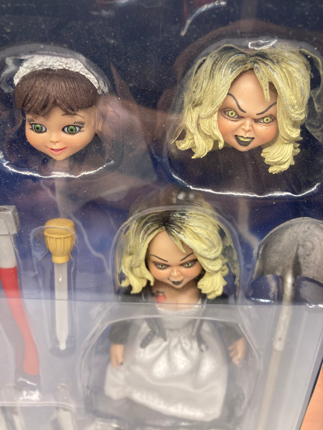 ULTIMATE CHUCKY & TIFFANY Bride of Chucky 4" Action Figure 2-Pack - NECA  2018