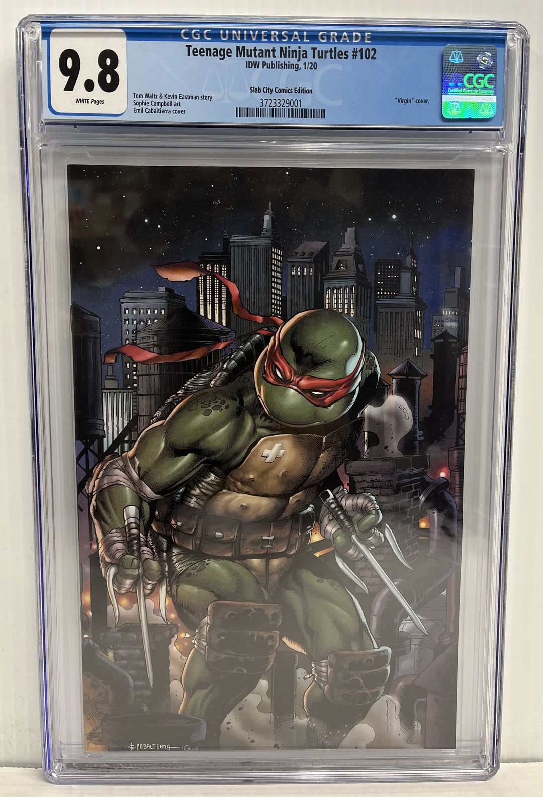 Teenage Mutant Ninja Turtles #102 CGC 9.8