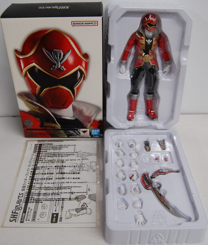 Bandai S.H.Figuarts Gokaiger Gokai Red Super Sentai 6" Figure