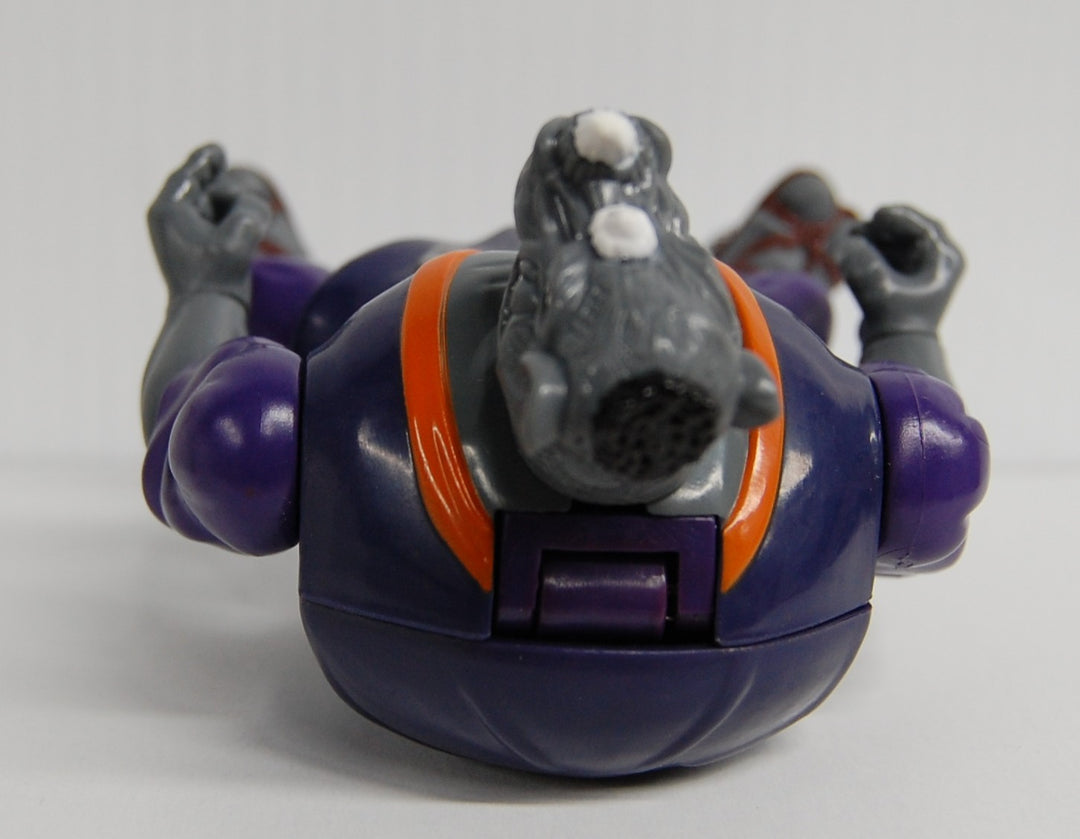 Ninja Turtles TMNT Auto Mutations - Night Ninja Rocksteady 1993 Complete