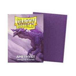 Dragon Shield Card Sleeves - Standard Matte: Amethyst (100 Ct)