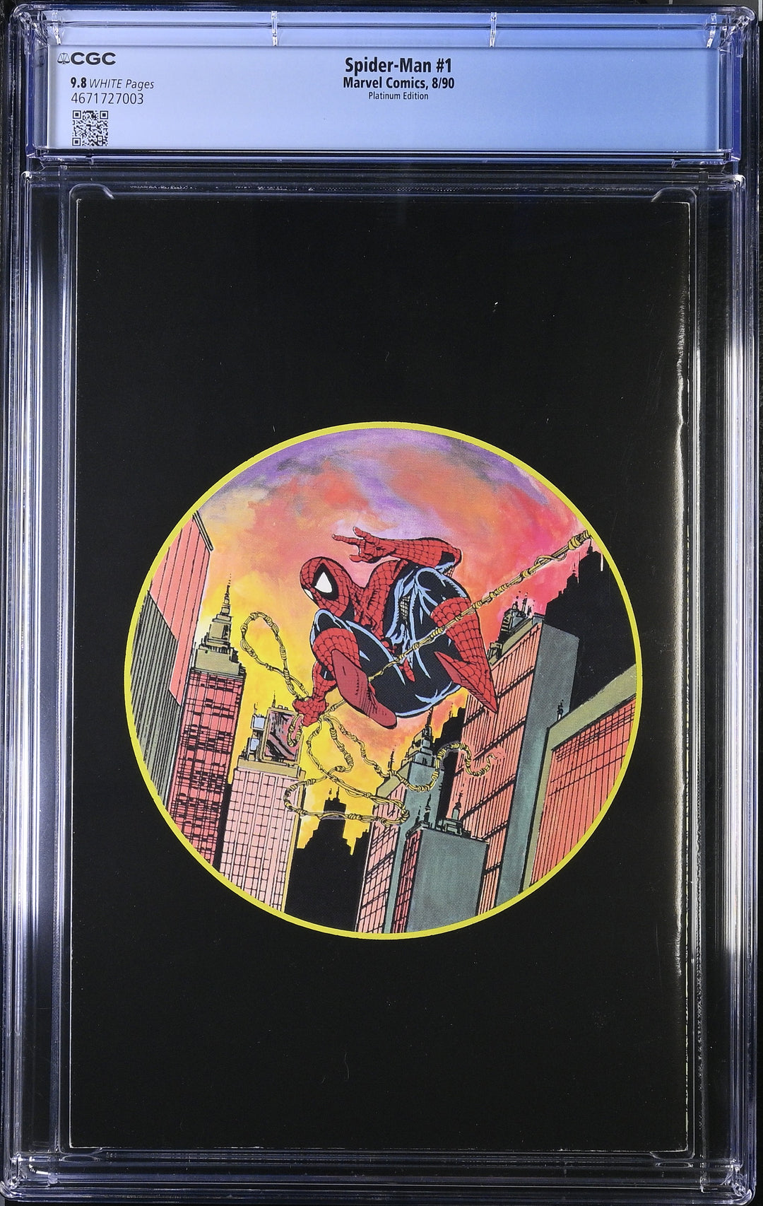 Spider-Man #1 Platinum Edition CGC 9.8