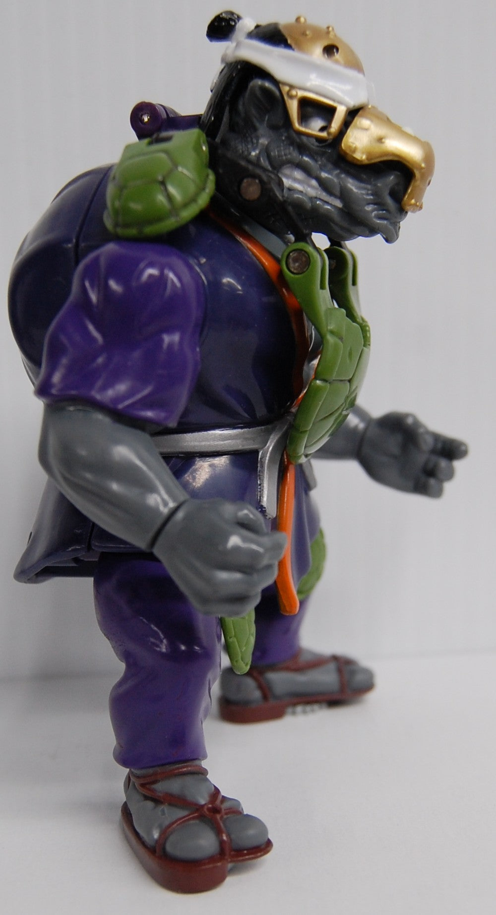 Ninja Turtles TMNT Auto Mutations - Night Ninja Rocksteady 1993 Complete