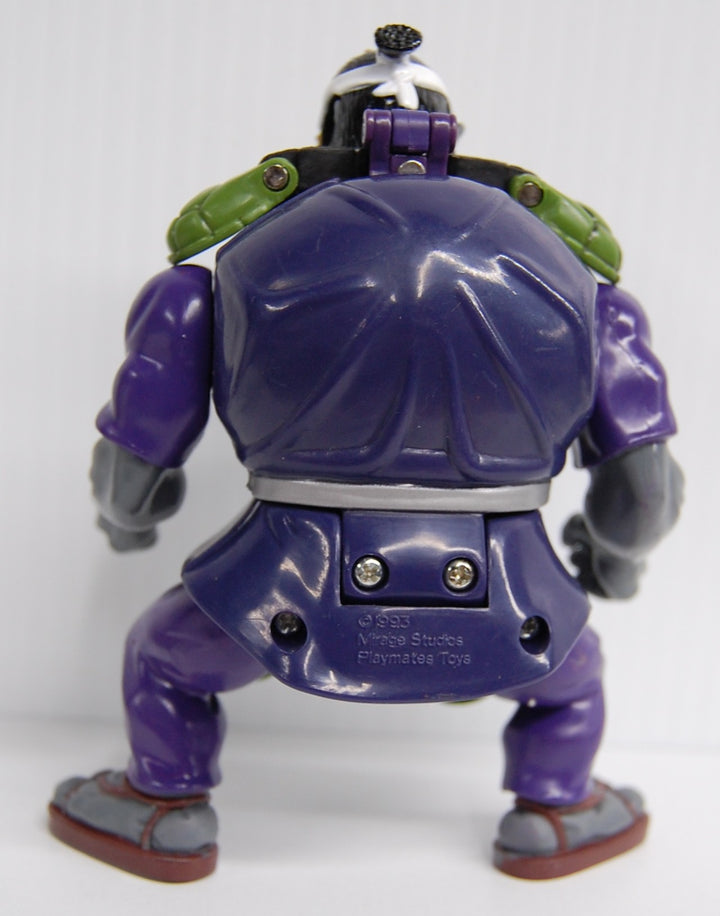 Ninja Turtles TMNT Auto Mutations - Night Ninja Rocksteady 1993 Complete