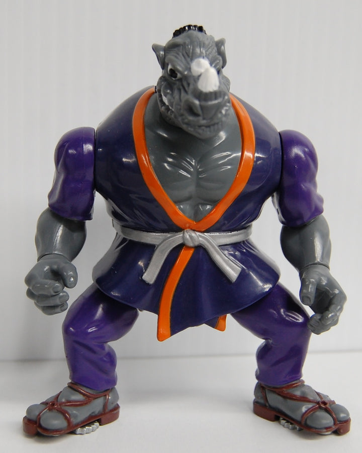 Ninja Turtles TMNT Auto Mutations - Night Ninja Rocksteady 1993 Complete